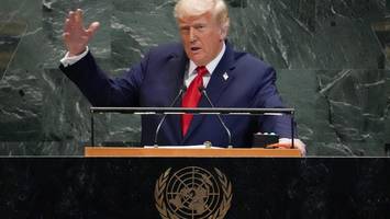 Trump vor der UN: Aus seiner Verachtung macht er keinen Hehl