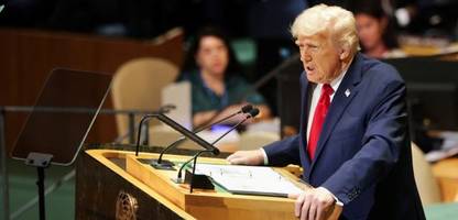 Donald Trump kritisiert Uno bei Generaldebatte scharf