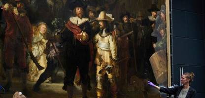 Rembrandt hat bei der »Nachtwache« abgemalt
