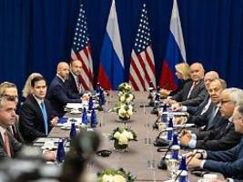 Moskau: Gehen Ursachen an: Rubio verlangt von Lawrow sinnvolle Schritte für Frieden in der Ukraine