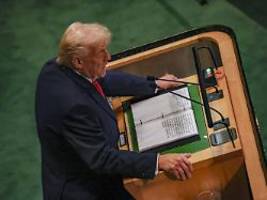 Presse-Echo zu Trumps UN-Rede: Theatralische Anklage, teilweise zusammenhanglos und offensichtlich verlogen