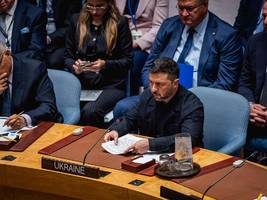 UN-Generalversammlung: Selenskijs Kampf gegen Russland und die Zeit