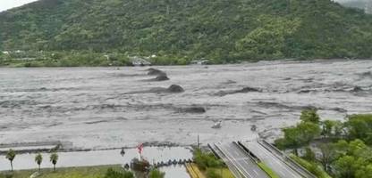 Taiwan: Viele Tote durch Supertaifun »Ragasa« und übergelaufenen Stausee