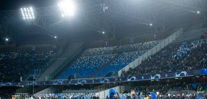 Champions League: Eintracht Frankfurt bei SSC Neapel ohne Fans, die in Frankfurt wohnen