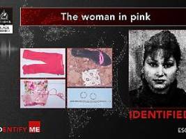 Opfer eines Verbrechens: Interpol lüftet Identität der Frau in Pink nach 20 Jahren