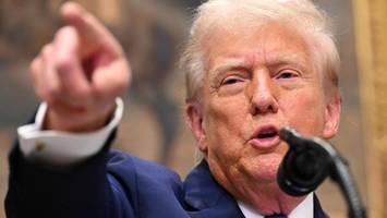Trump verspottet Biden in neuer Präsidenten-Galerie