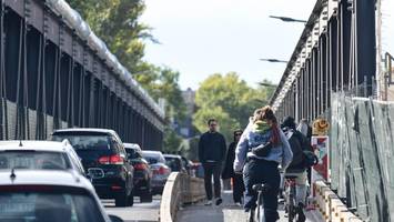 Neue Wege über die Elsenbrücke: Zu gefährlich für Radfahrer?