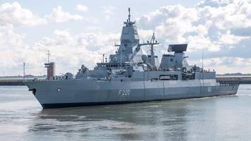 Fregatte „Hamburg“: Russisches Militärflugzeug mit Überflug