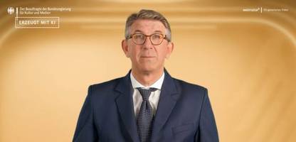 Wolfram Weimer: KI-Avatar des Kulturstaatsministers spricht fließend Chinesisch