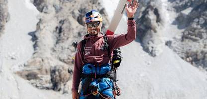 Mount Everest: Andrzej Bargiel fährt ohne Flaschensauerstoff auf Skiern hinab