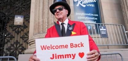 Jimmy Kimmel: Mit der Rückkehr des Comedian stellt sich Disney gegen Donald Trump