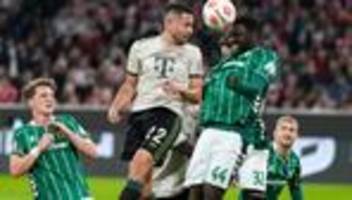 Fußballbundesliga, 6. Spieltag – Freitag: Bayern gewinnt klar gegen Werder Bremen