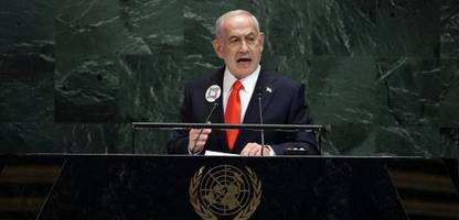 Israel-Gaza-Krieg: Benjamin Netanyahu wendet sich vor Uno-Vollversammlung direkt an Hamas-Geiseln