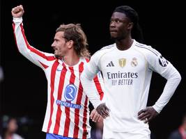 internationaler fußball: atlético besiegt real 5:2 – palace schlägt liverpool