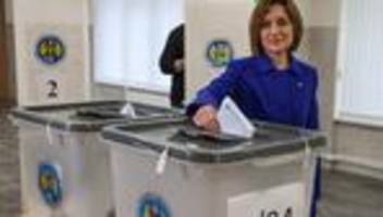 Moldau: Moldaus Präsidentin ruft zu proeuropäischer Wahl auf