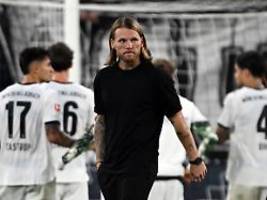 Eugen verdient faire Chance: Nach surrealem Debakel: Gladbach trifft Trainerentscheidung