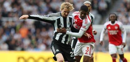 Premier League: Nick Woltemade trifft zum Sieg für Newcastle United gegen den FC Arsenal