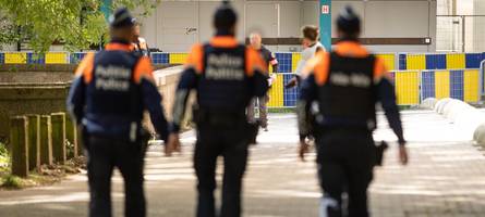 Soldaten kämpfen in Brüssel gegen die Drogen-Mafia
