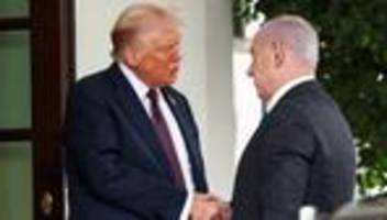 Friedensplan für Gaza: Live: Das sagen Trump und Netanjahu nach ihren Gaza-Beratungen