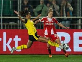pokal-sensation bleibt aber aus: bvb nervt übermächtige bayern-frauen gewaltig