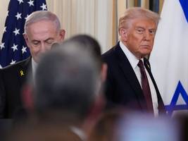 Nahost: Trump und Netanjahu einigen sich auf Plan für Gaza
