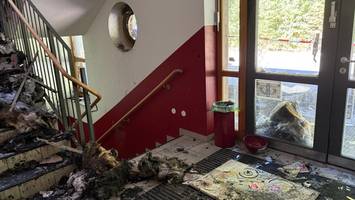 nach dem feuer im bürgerhaus muss viel improvisiert werden