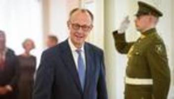 Hauptstadt von Litauen: Vilnius will Rathaus mit Zitat von Friedrich Merz versehen