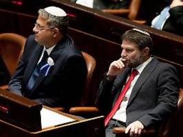 diplomatischer fehlschlag: netanjahus minister kritisieren friedensplan scharf