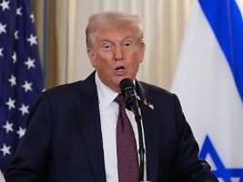 Für Reaktion auf Gaza-Plan: Trump setzt Hamas Frist von drei oder vier Tagen
