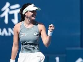 Zwei Meilensteine in Peking: Tennis-Hoffnung Eva Lys rührt sich selbst zu Tränen