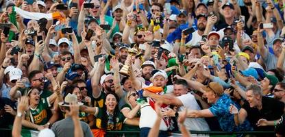 Ryder Cup: Sie singen »Guckst du, Donald Trump?«. Und der Präsident antwortet