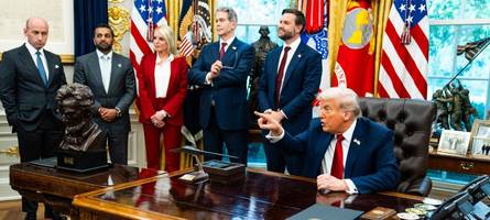Trump nimmt „radikale Linke“ ins Visier – die wachsenden Spaltungen im Land sind ihm „völlig egal“