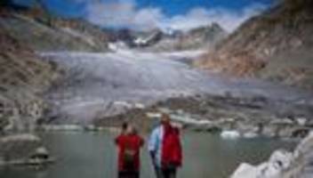 gletschermessnetz glamos: schweizer gletscher in zehn jahren um fast ein viertel geschrumpft