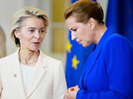 Auftakt des EU-Gipfels: Frederiksen: Europa in gefährlichster Lage seit Zweitem Weltkrieg