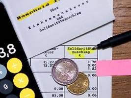 Schluss mit Diskussionen: Ende des Soli-Streits: Finanzämter wehren Einsprüche ab