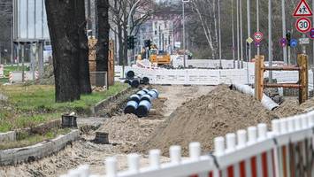 Dauerbaustelle Treskowallee: Wie es nun weitergeht