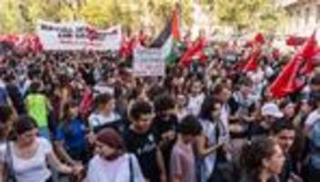 Israelischer Militäreinsatz: Zehntausende protestieren in Spanien gegen Stopp der Gaza-Hilfsflotte