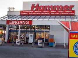 investorengruppe übernimmt läden: mehr als 90 hammer-filialen vor der rettung