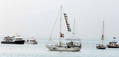 Israel-Gaza-Krieg: Dutzende Boote der Global Sumud Flotilla steuern offenbar weiter auf Gaza zu
