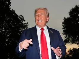 Nach Antwort der Hamas: Trump: Israel soll Bombardierung des Gazastreifens stoppen