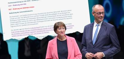CDU übernimmt ganze Passagen vom Lobbyverband der Autoindustrie