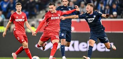 Bundesliga: Köln gewinnt gegen TSG Hoffenheim und steht nun auf Champions-League-Platz