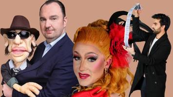 Puppen, Travestie und Zauberei: Varieté-Abend im Oberstadttreff