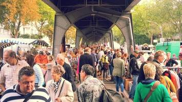 Flohmarkt in Hamburg: Beliebtes Stöber-Paradies unter der U3-Linie