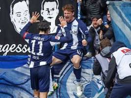 Bochum mit nächster Pleite: Hertha beendet grausamen Heimfluch mit Doppelpack