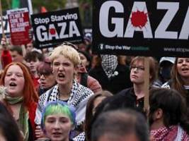 Krawall auch in Rom und Berlin: 442 Festnahmen bei Pro-Palästina-Protest in London