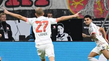 3:0! FC Bayern dominiert Topspiel bei Eintracht Frankfurt