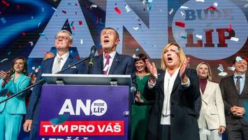 wahl in tschechien: europas gefährliches trio