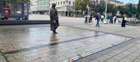 Der Manzu-Brunnen spielt eine Sonderrolle im Winter 2025 in Augsburg