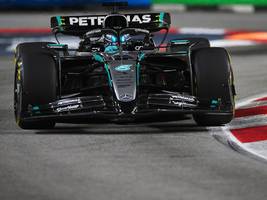 Formel-1-Rennen in Singapur: Russell zieht sein Ding rücksichtslos durch